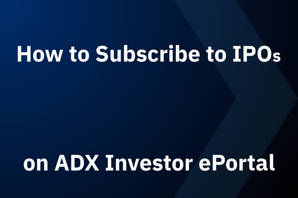 How Subscribe to IPO on ADX Investor ePortal